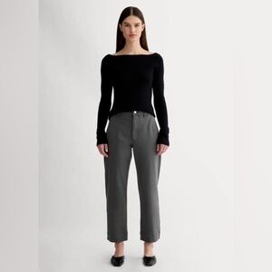 EVERLANE THE UTILITY STRAIGHT-LEG PANT
GRAPHITE